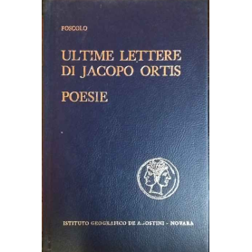 Ultime lettere di Jzcopo Oris