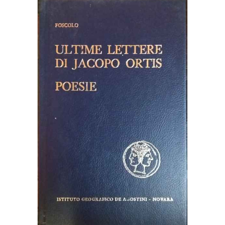 Ultime lettere di Jzcopo Oris