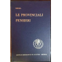 Le provinciali. Pensieri