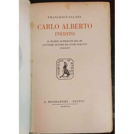 Carlo Alberto inedito
