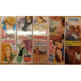 Collana "I romanzi della rosa" 10 volumi. (Titoli in foto)