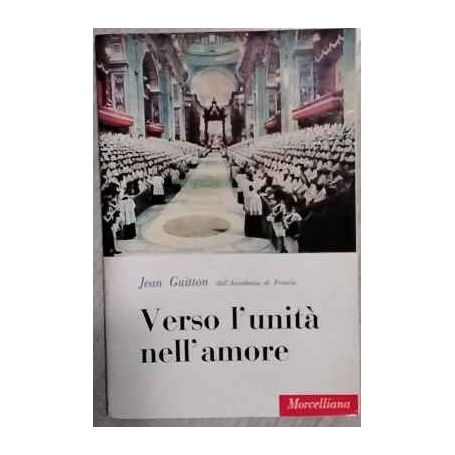 Verso l'unità nell'amore