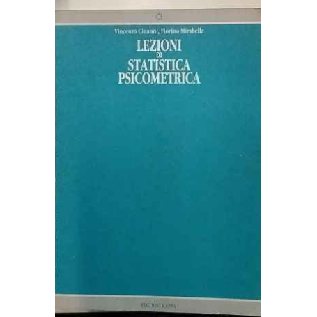 Lezioni di statistica psicometrica