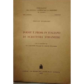 Poesie e prose in italiano di scrittori stranieri : con un'appendice su gli scrittori italiani in lingue straniere