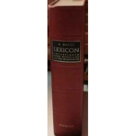 Varia latinitatis scripta : I. Lexicon vocabulorum quae difficilius latine redduntur.