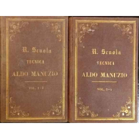 Tecnica. Aldo Manuzio. 2 volumi