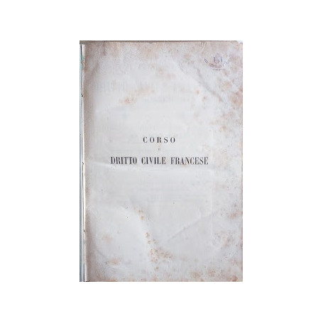 Corso di Dritto Civile Francese