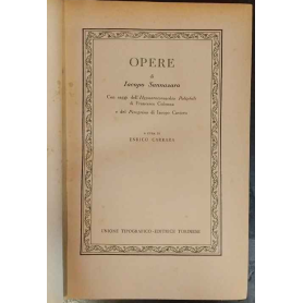 Opere di Iacopo Sannazaro