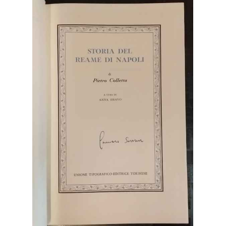 Storia del reame di Napoli