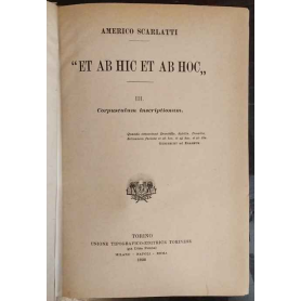 Et ab hic et ab hoc Vol 2. Corpusculum inscriptionum