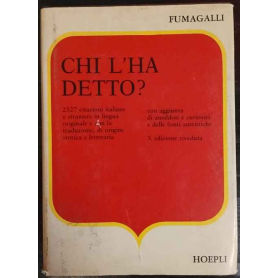 Chi l'ha detto?