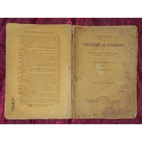 Manuale di medicature ed apparecchi