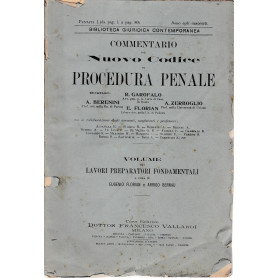 Commentario del Nuovo Codice di procedura penale. Puntata I (da pag. 1 a pag. 80)