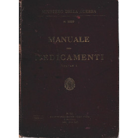 Manuale dei medicamenti per uso degli stabilimenti sanitari militari vol. 1 n. 2629