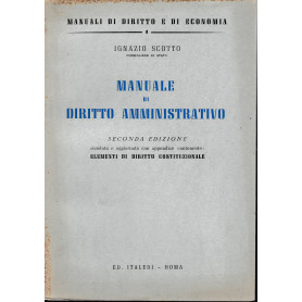 Manuale di Diritto Amministrativo