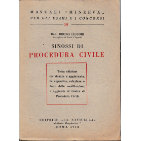 Manuali Minerva. Sinossi di Procedura Civile