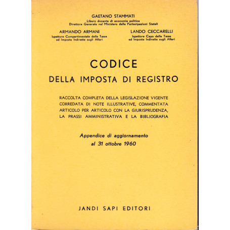 Codice della imposta di registro