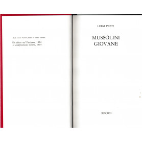 Mussolini giovane
