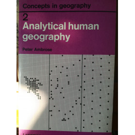 Concept in Geography. 2. Analytical Human Geography.