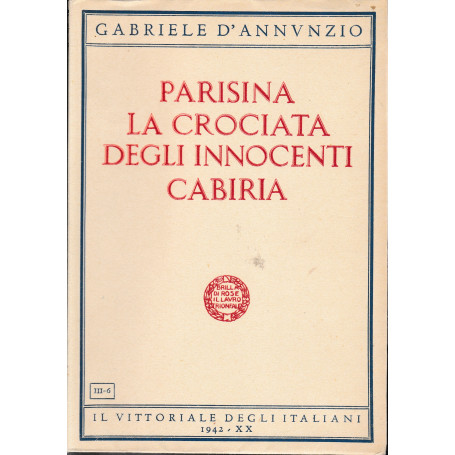 Parisina La crociata degli innocenti Cabiria