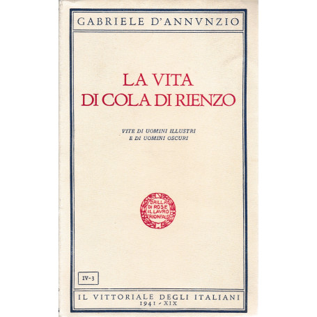 La vita di Cola di Rienzo