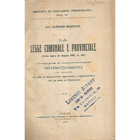 La legge comunale e provinciale