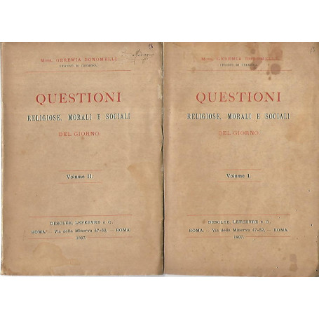Questioni religiose