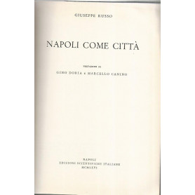Napoli come città