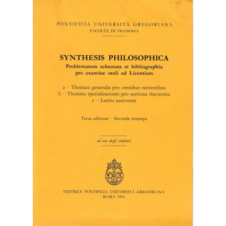 Synthesis philosophica