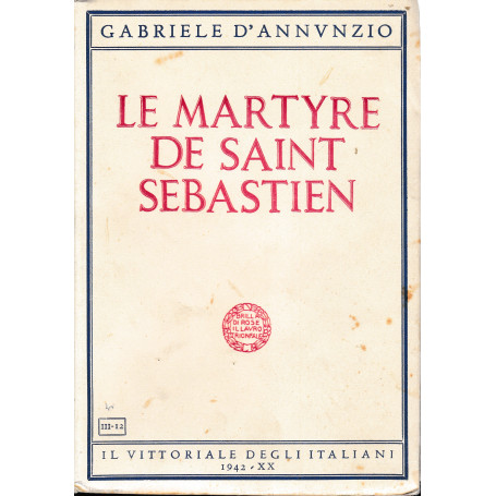 Le martyre de Saint Sebastien