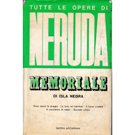 Memoriale di Isla Negra. Bilingue Italiano Spagnolo
