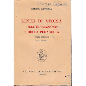 Linee di storia dell'educazione e della pedagogia