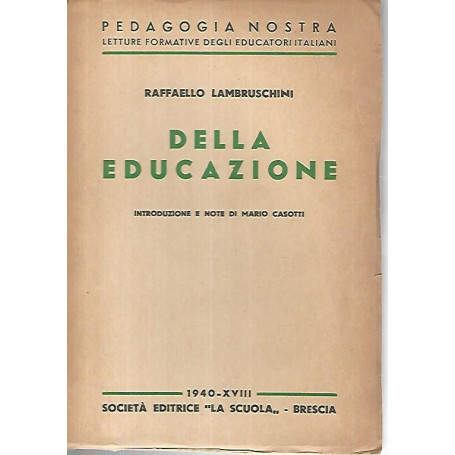 Della educazione
