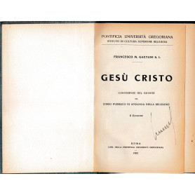 Gesà¹ Cristo. Conferenze del giovedà¬ nel corso pubblico di apologia della religione.