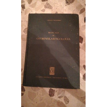 manuale di otoringologia