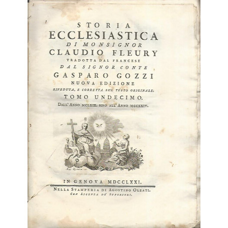 Storia ecclesiastica di monsignor Claudio Fleury. Tomo undicesimo