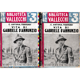 Vita di Gabriele D'Annunzio. 2 volumi