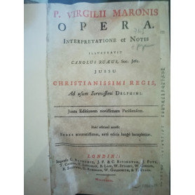 P. Virgilii Maronis Opera Interpretatione et Notis (..)