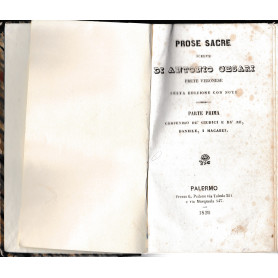 Prose Sacre Scelte. Parti prima