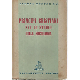 Principi cristiani per lo studio della sociologia
