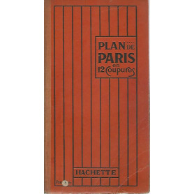 Plan de Paris en 12 coupures