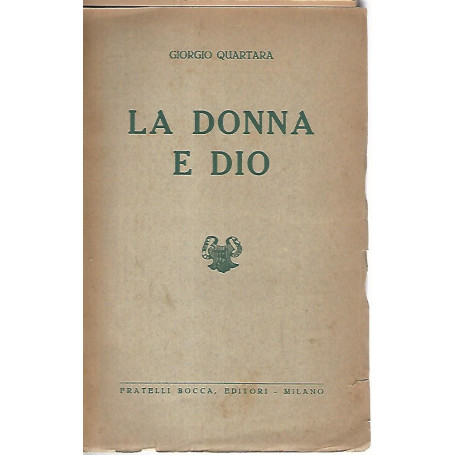 La donna e Dio