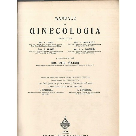 Manuale di ginecologia