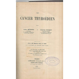 Le cancer thyroidien
