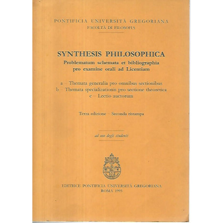 Synthesis philosophica