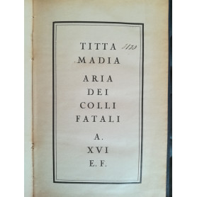 Aria dei colli fatali