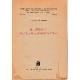 Il giudizio cautelare amministrativo