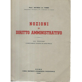Nozioni di diritto amministrativo