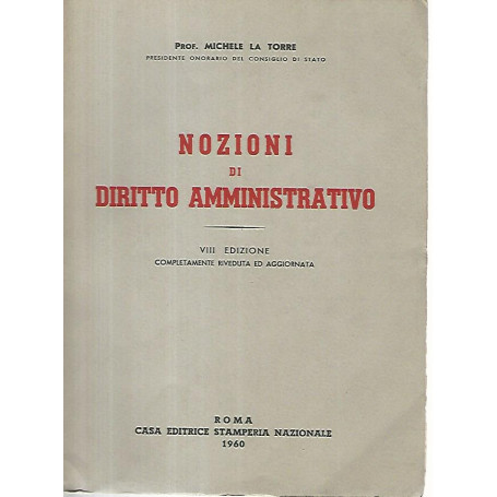 Nozioni di diritto amministrativo