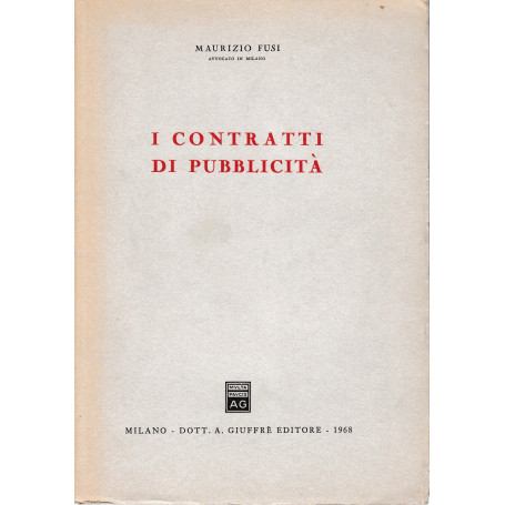 I contratti di pubblicità